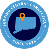 Serving Central Connecticut since 1976 badge